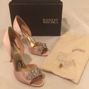 Bartley Mischka Giana shoe Blush